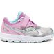 Kids' Saucony Cohesion 14 A/C Jr. Sneakers Pink / Silver | Singapore 803VRWD